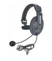 CZ11450 CC-15-MD4 HEADSET:  SINGLE EAR NOISE-CANCELING HEADSET, ELECTRET MIC, WITH MINI DIN CONNECTOR